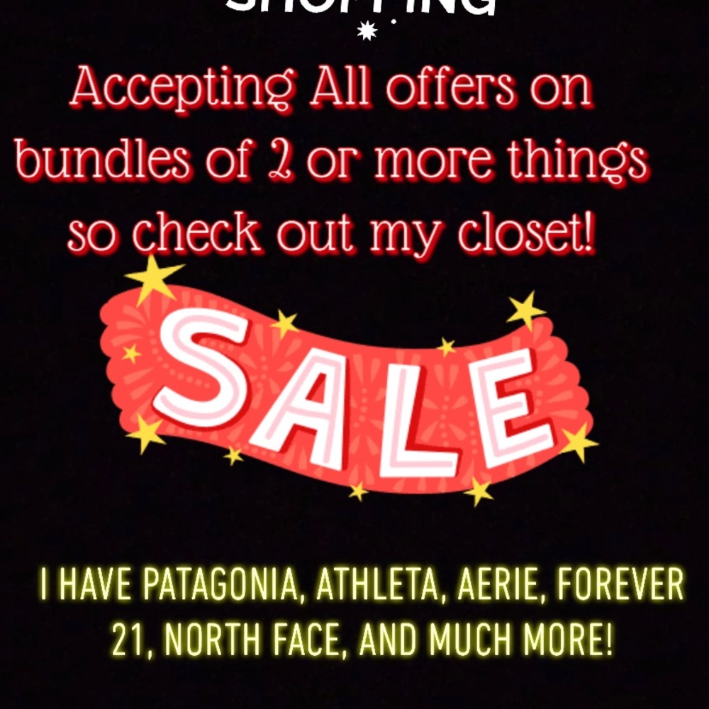 SALE EVERYTHING MUST GO